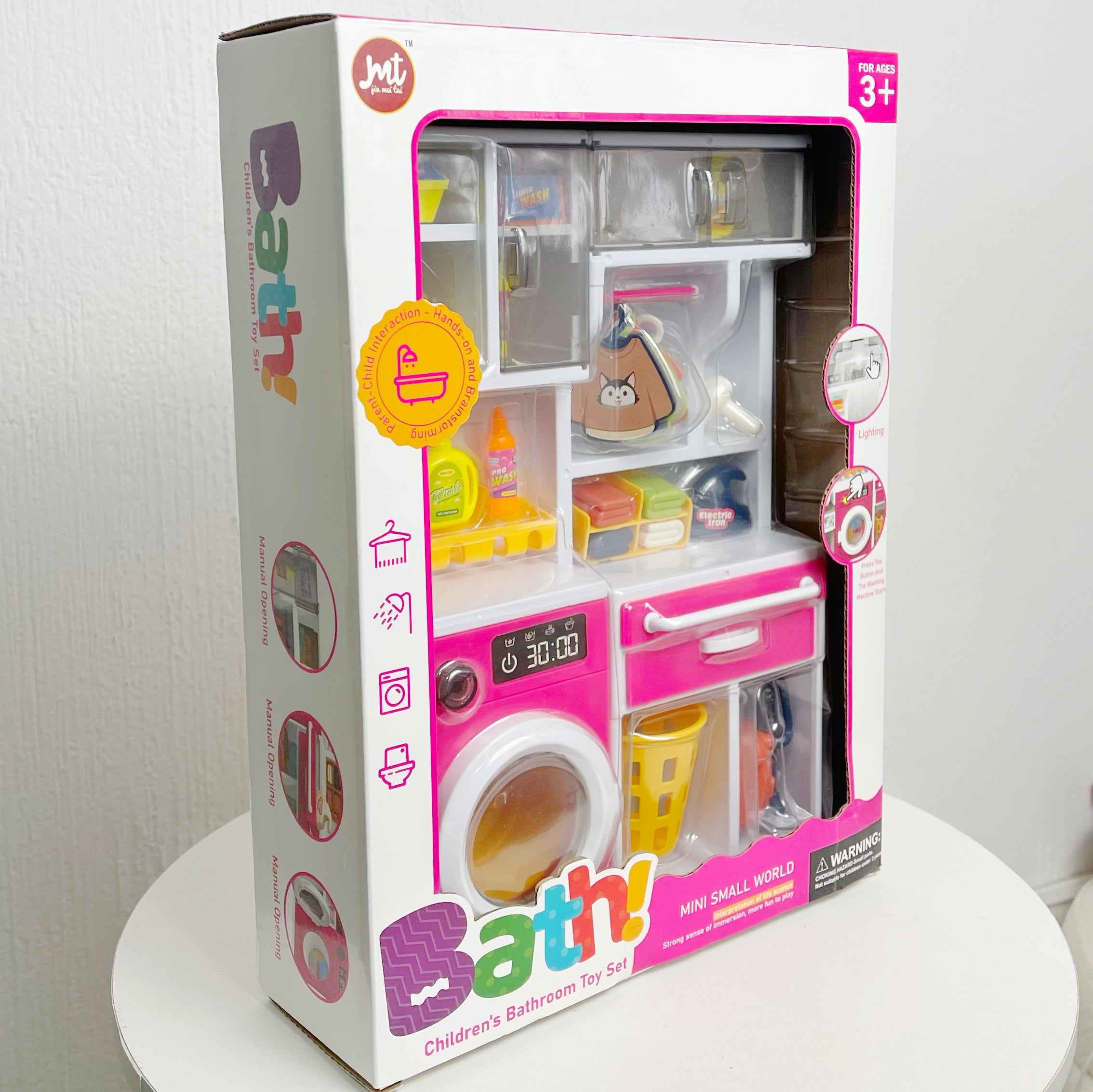 Baño de juguete interactivo