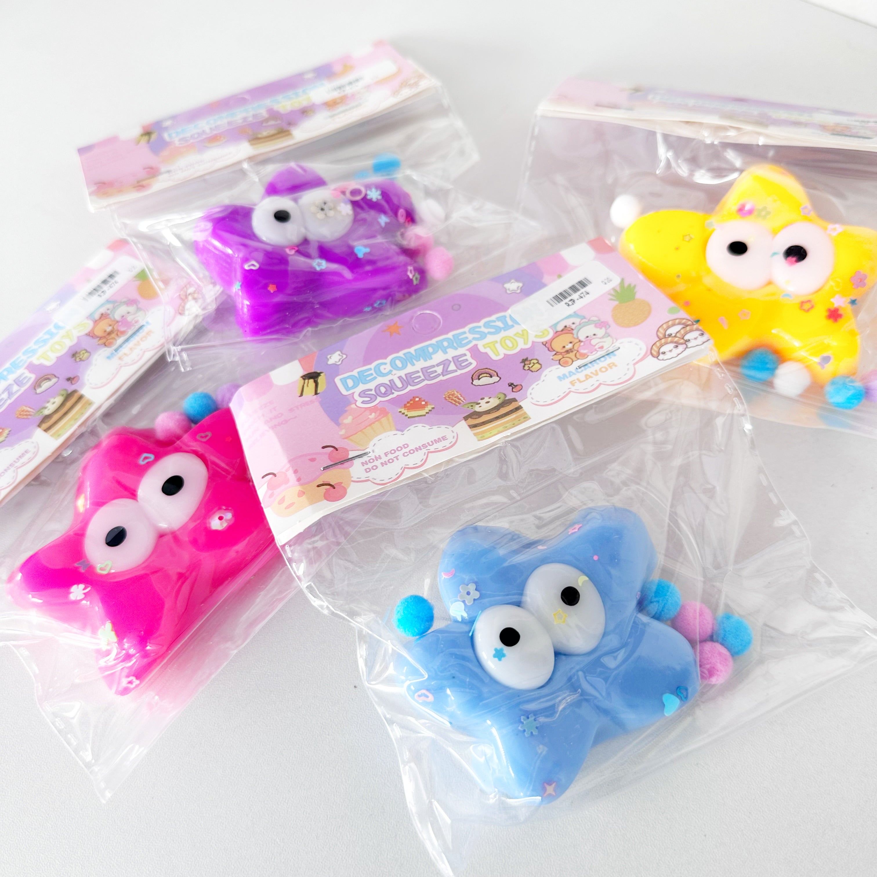 Juguete anti-estrés squishy de estrella