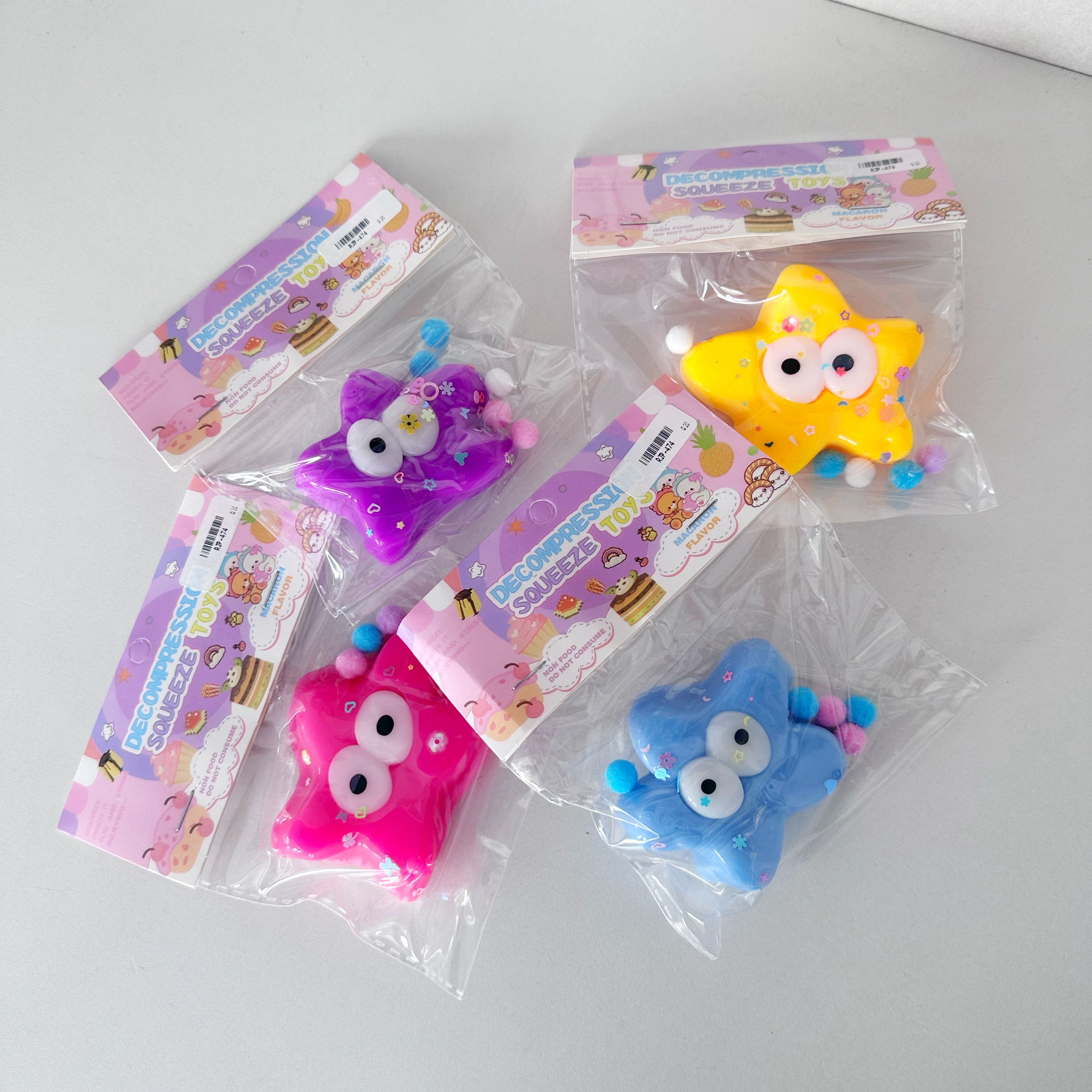 Juguete anti-estrés squishy de estrella