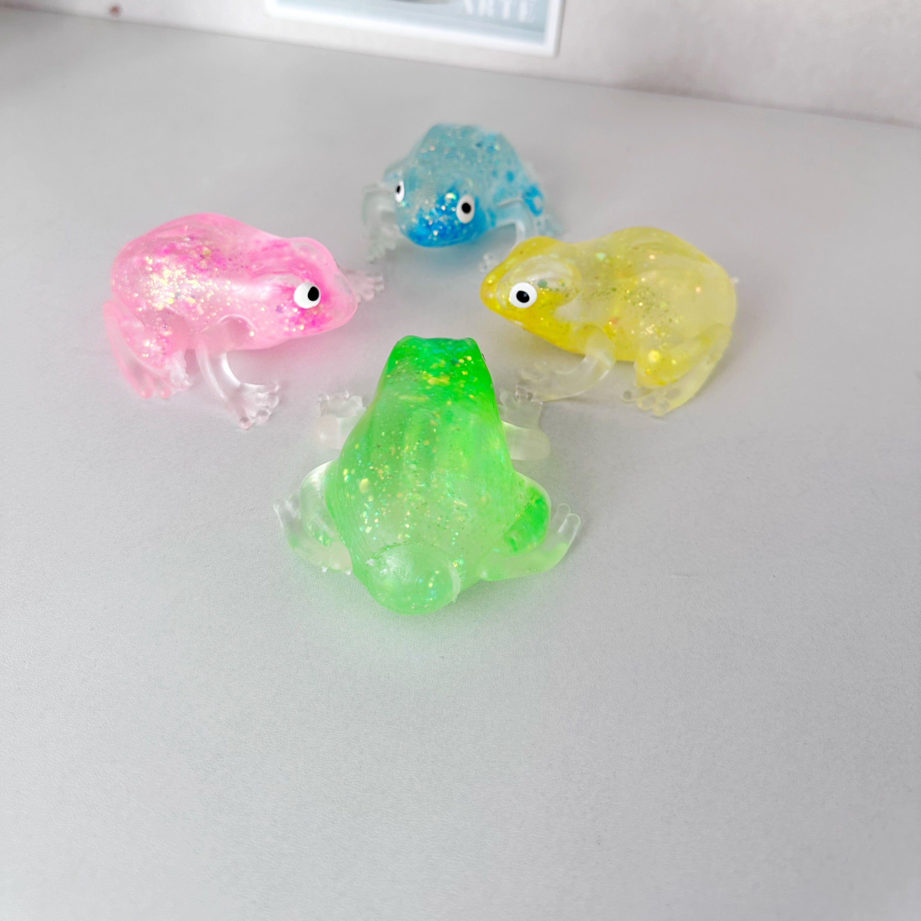 Juguete anti-estrés squishy de ranita
