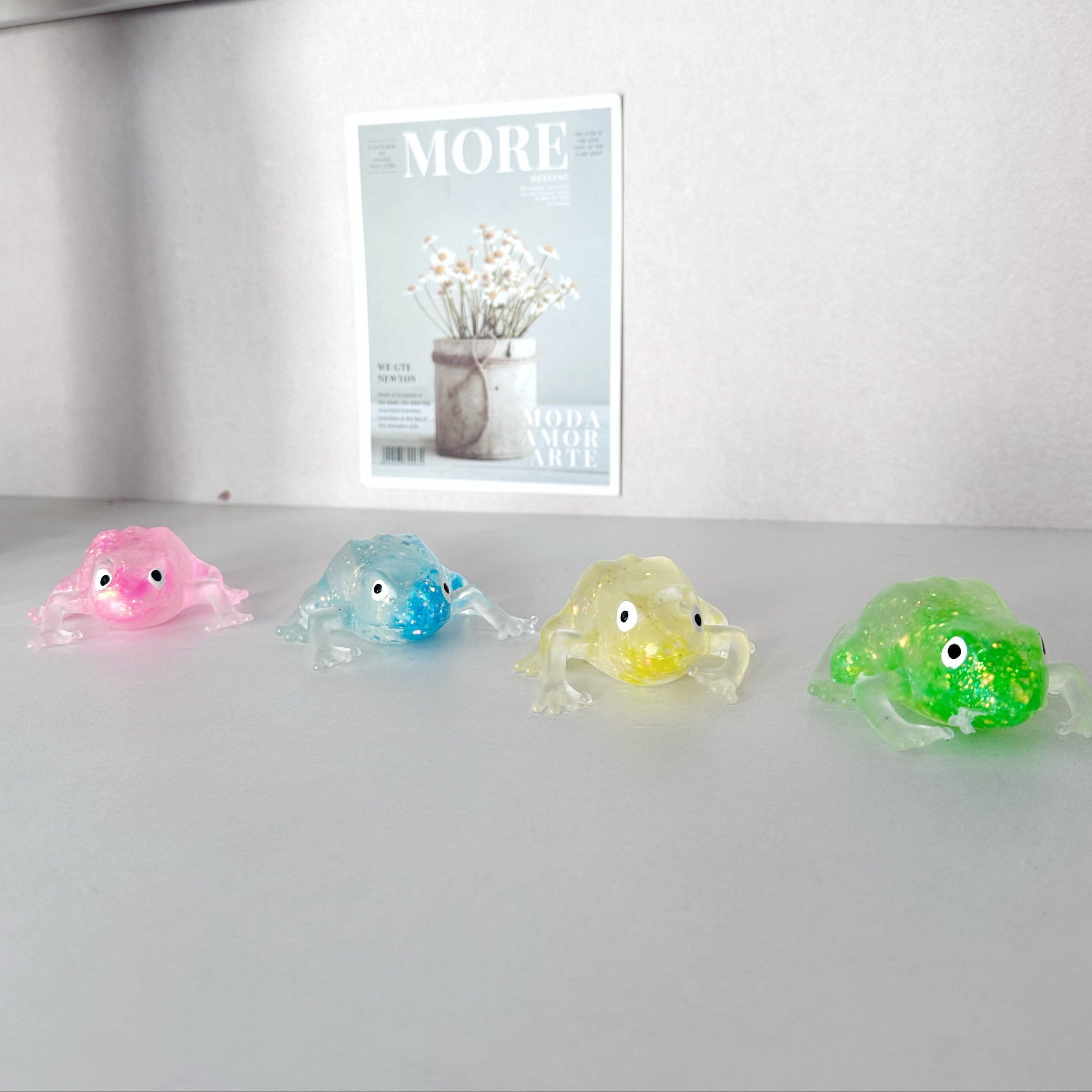 Juguete anti-estrés squishy de ranita