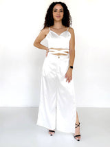 Conjunto de  pantalón palazzo y top