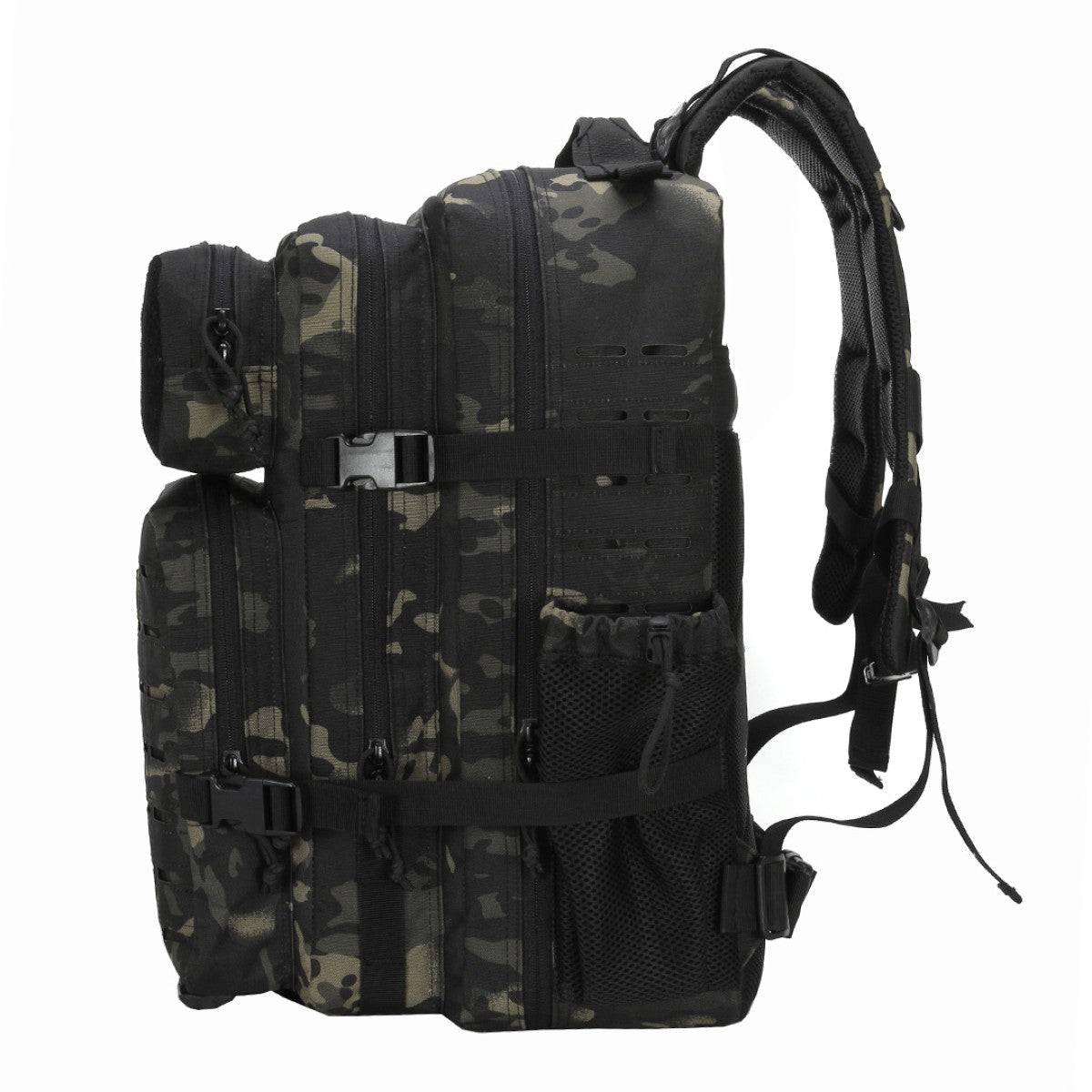 Mochila Roca Negro Camo Molvu - Dressygt