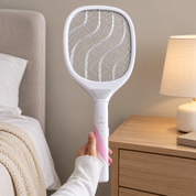 Raqueta eléctrica recargable para mosquitos