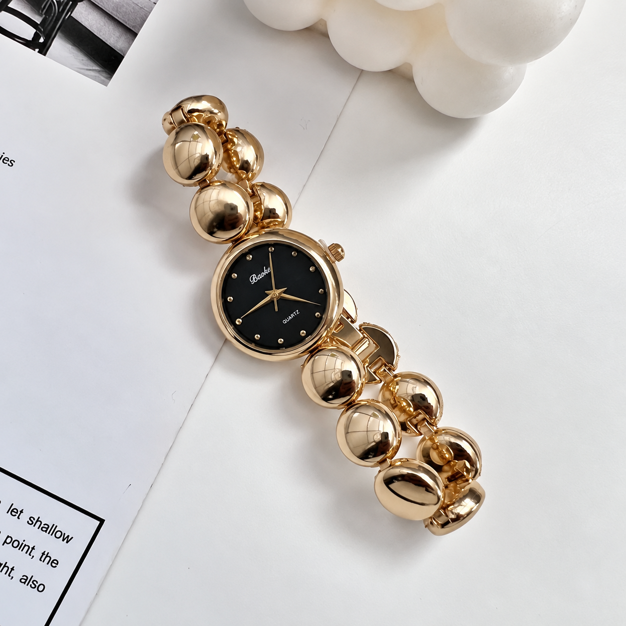 Reloj para mujer con pulsera de esferas