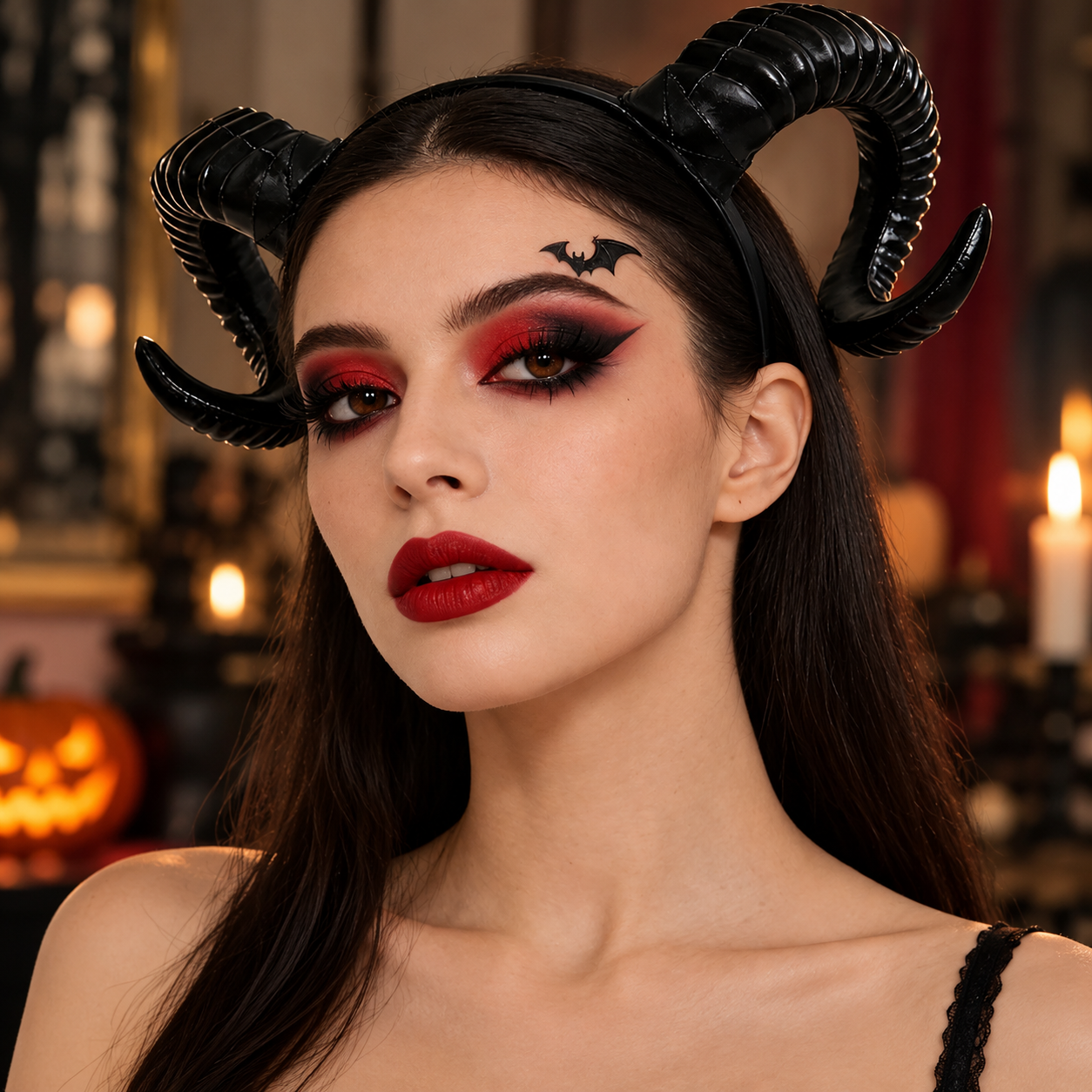 Diadema de cuernos para disfraz - Dressygt