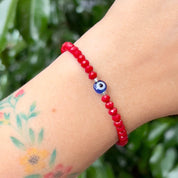 Pulsera con ojo turco de protección - Dressygt