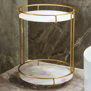 Organizador giratorio de 2 niveles