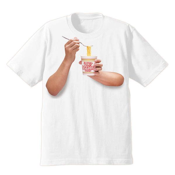 T-shirt de vaso de fideos