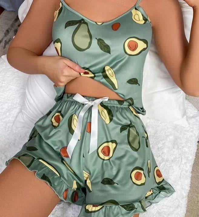 Pijama de aguacate
