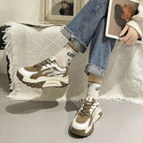 Zapatillas deportivas chunky café