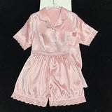 Conjunto de pijama de seda