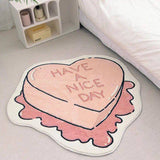 Alfombra de corazón