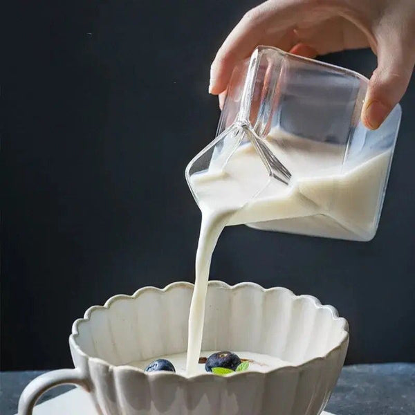Milk Glass Carton Cup