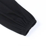 Blusa de manga campana
