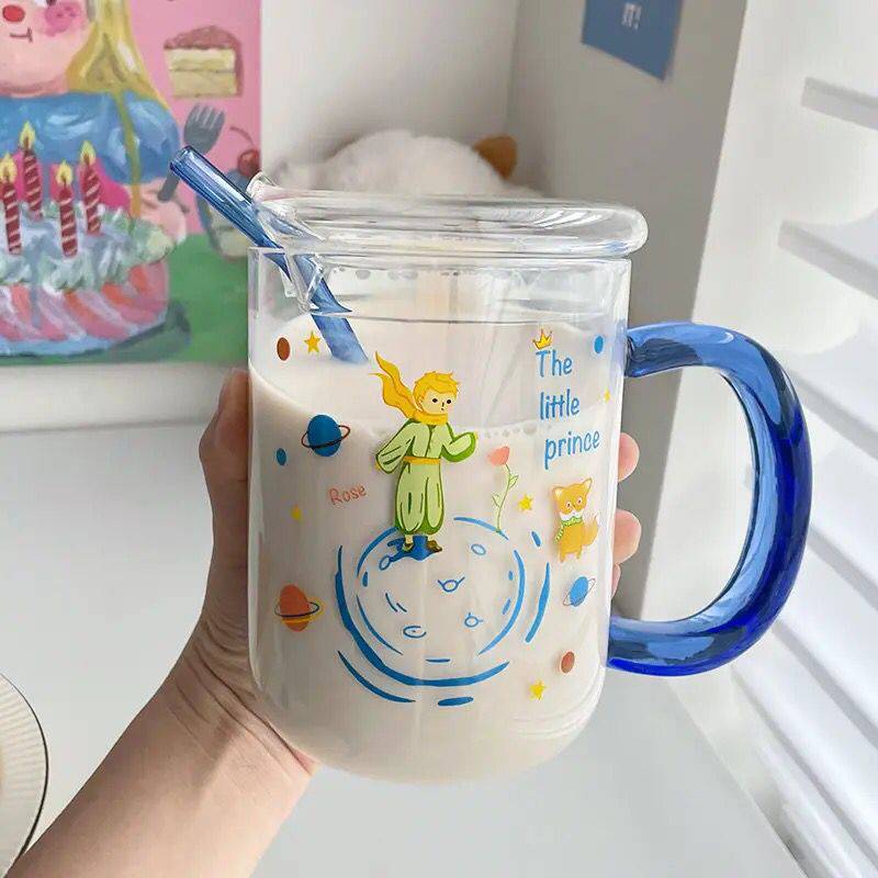 Taza de cristal del principito