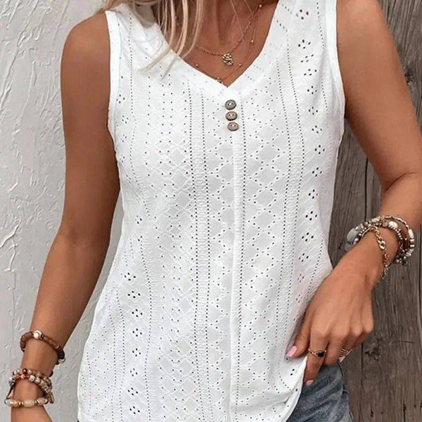Blusa classy sin mangas