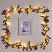 Tiras de luces decorativas con forma de flor