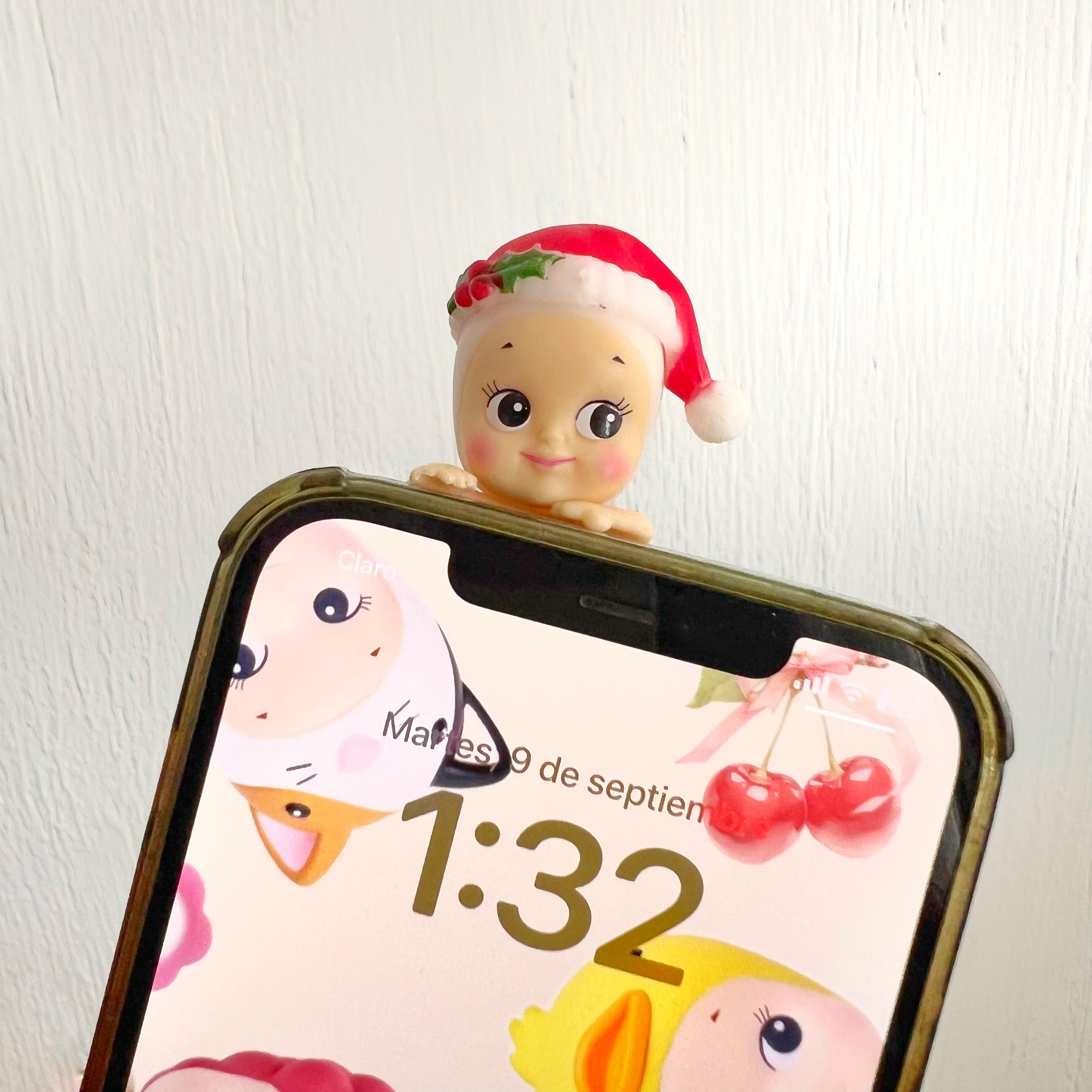 Accesorios para teléfono navideños