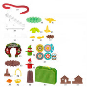 Mesa de bloques navideños interactiva
