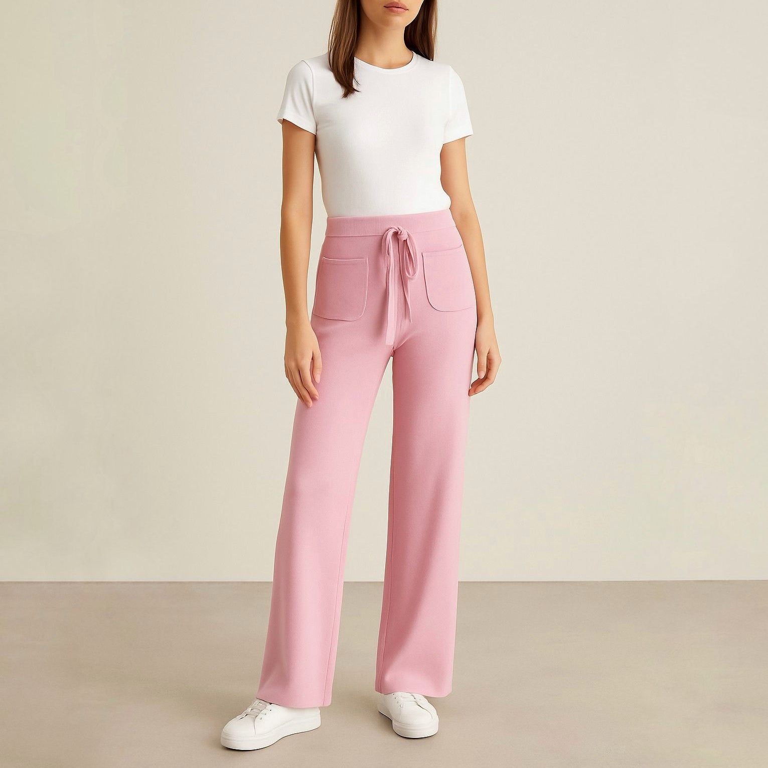 Pantalón unitalla con bolsillos