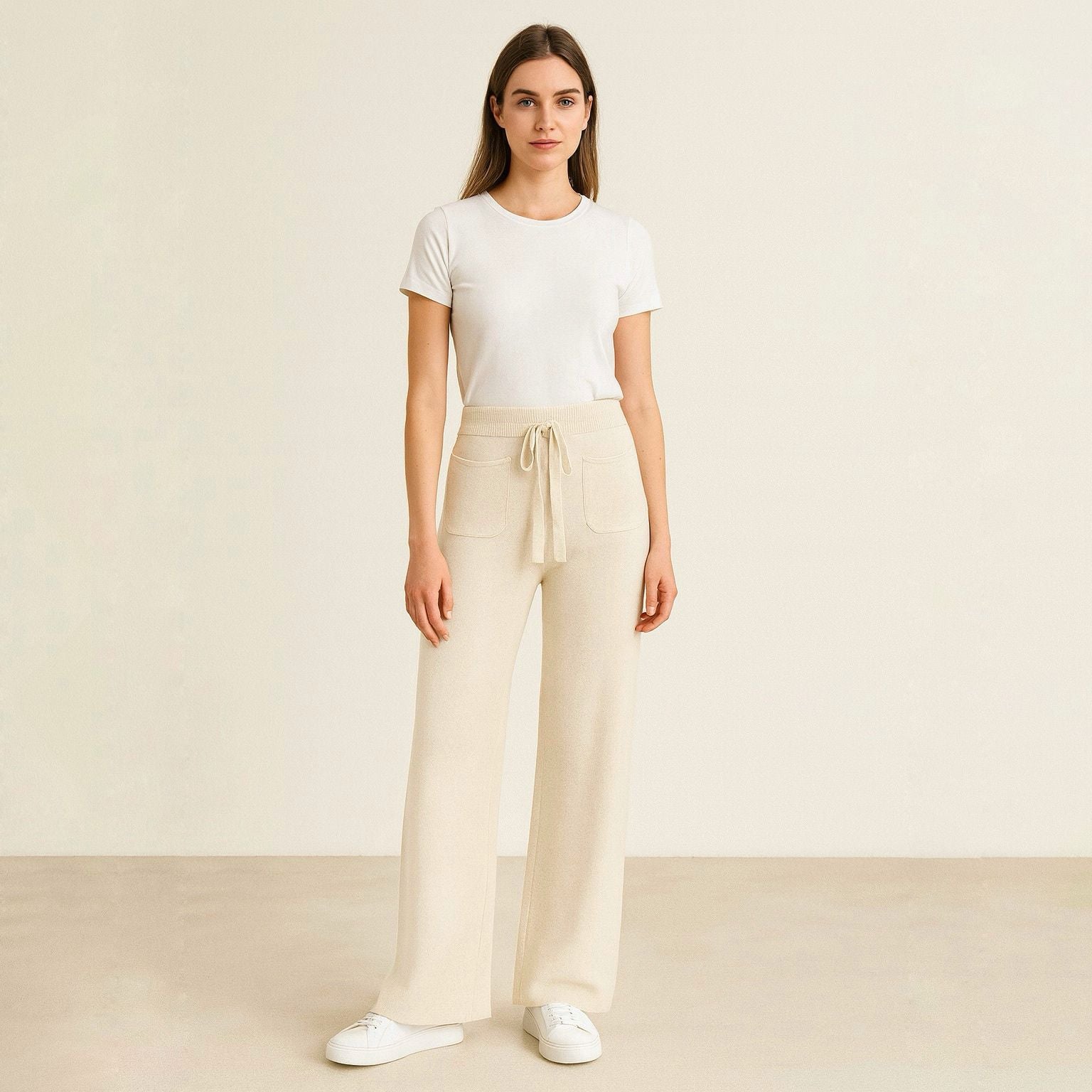 Pantalón unitalla con bolsillos