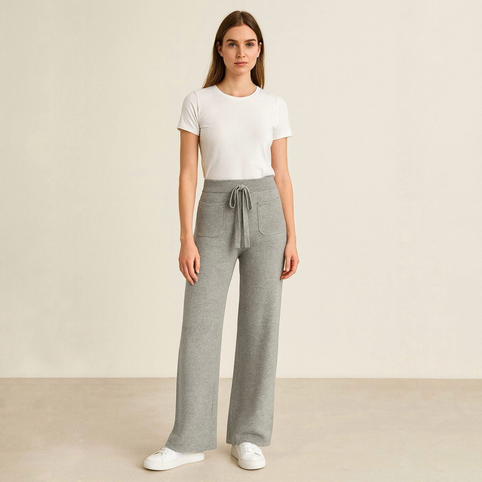 Pantalón unitalla con bolsillos