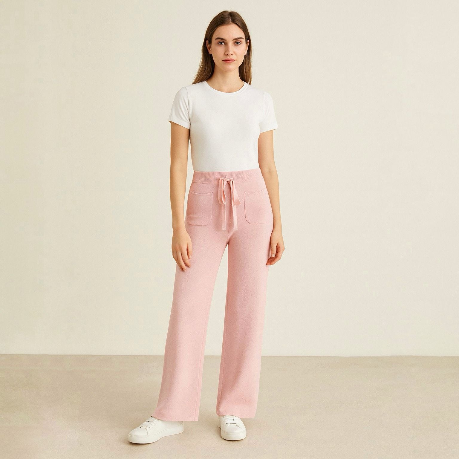 Pantalón unitalla con bolsillos