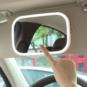 Espejo de maquillaje para auto