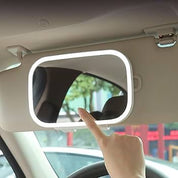 Espejo de maquillaje para auto