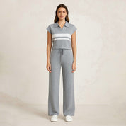 Conjunto casual knit para mujer