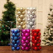 Set de esferas navideñas