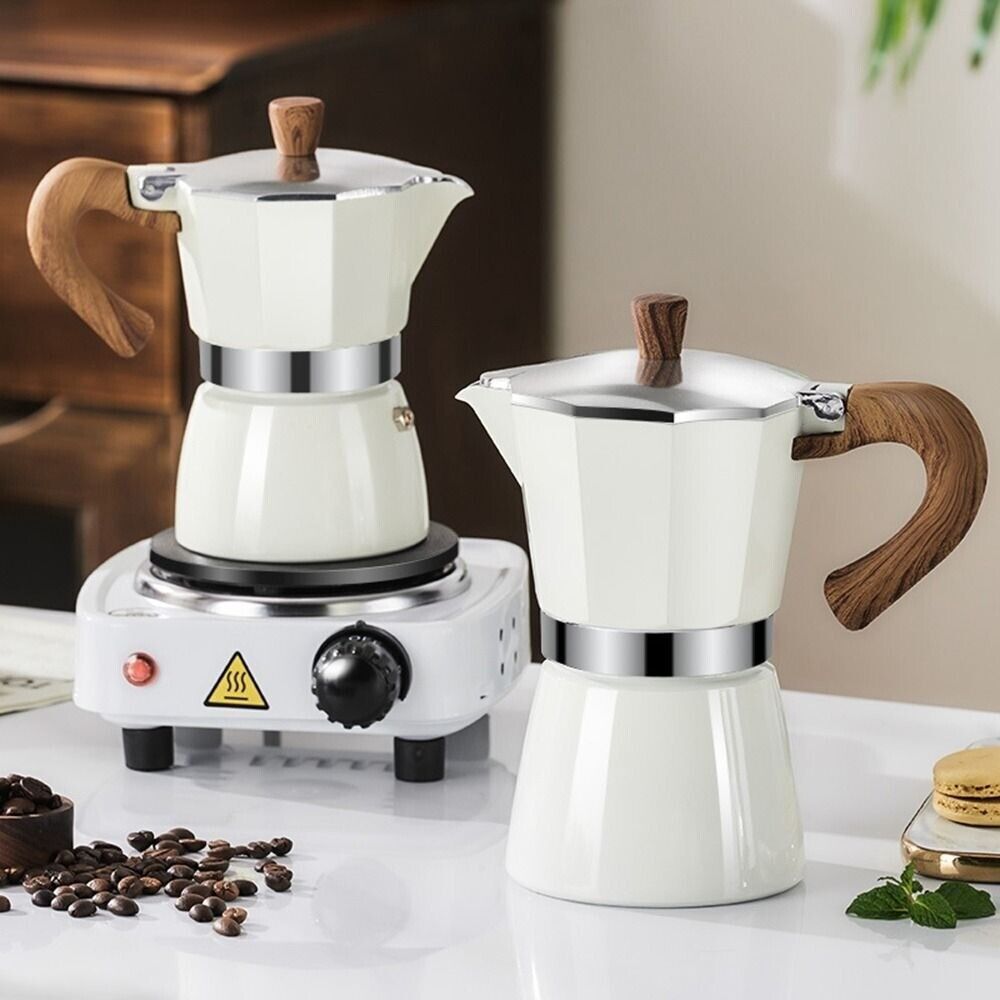 Cafetera para espresso de aluminio - Dressygt
