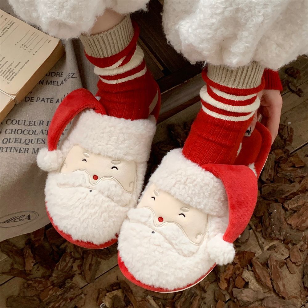Pantuflas navideñas Santa Claus