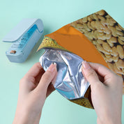 Mini sellador de bolsas