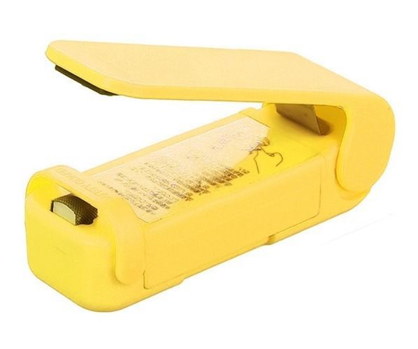 Mini sellador de bolsas