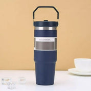 Termo de acero inoxidable con agarrador