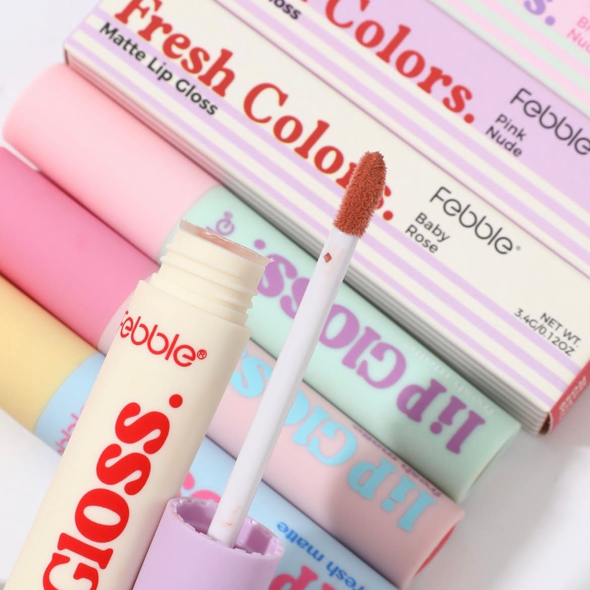 Lip Gloss mate de Febble - Dressygt