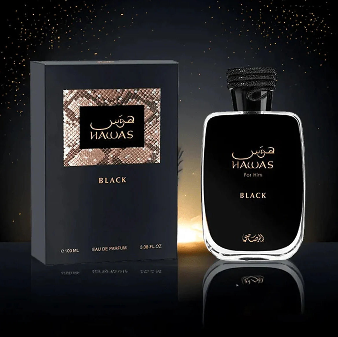 Perfume masculino Rasasi Hawas Black