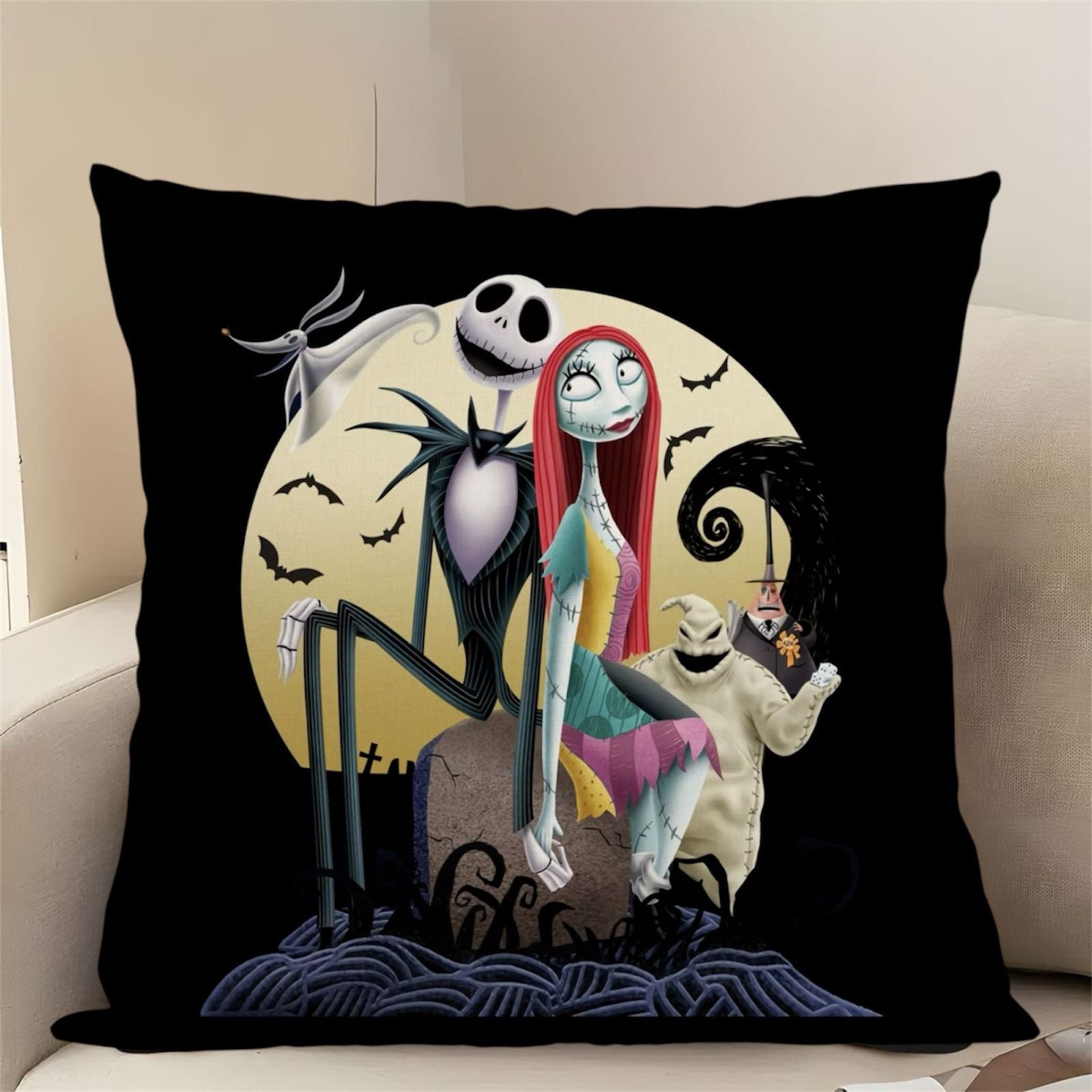 Funda de almohada de Jack y Sally - Dressygt
