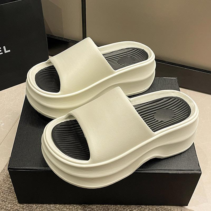 Sandalias lisas con plataforma