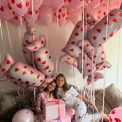 Globo metálico con forma de dulce - Dressygt