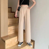 Pantalón flare de tela