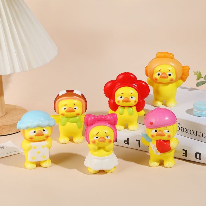 Juguete antiestrés squishy de patito