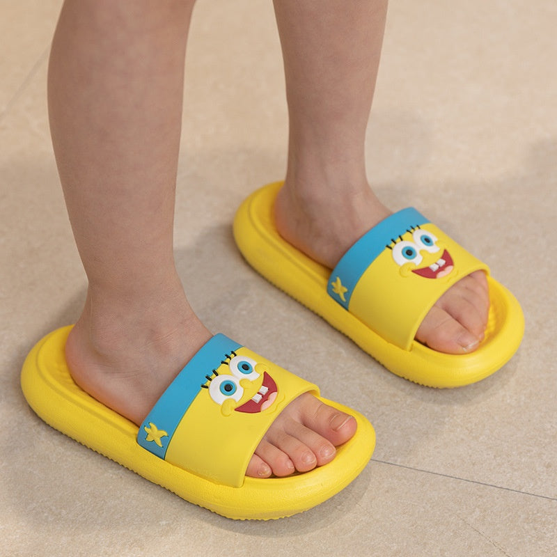 Sandalias para niños de Bob esponja y Patricio