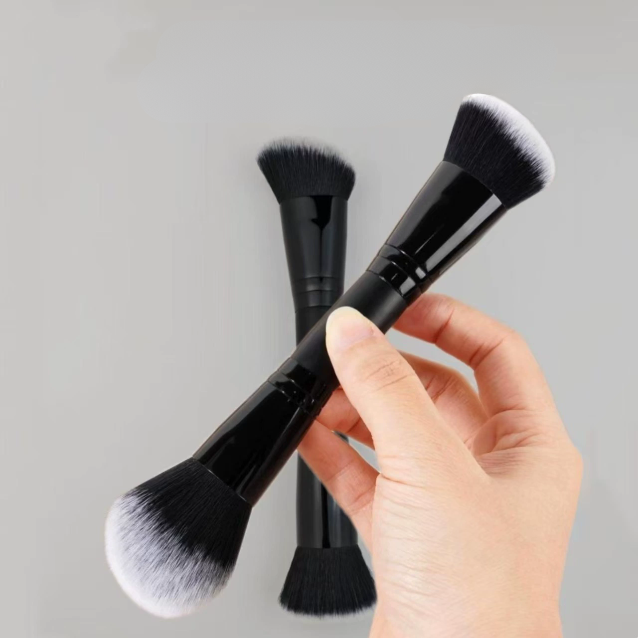 Set de 2 brochas de maquillaje doble cara - Dressygt