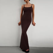 Vestido largo de tirantes - Dressygt