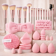 Set completo de brochas de maquillaje con esponjas - Dressygt