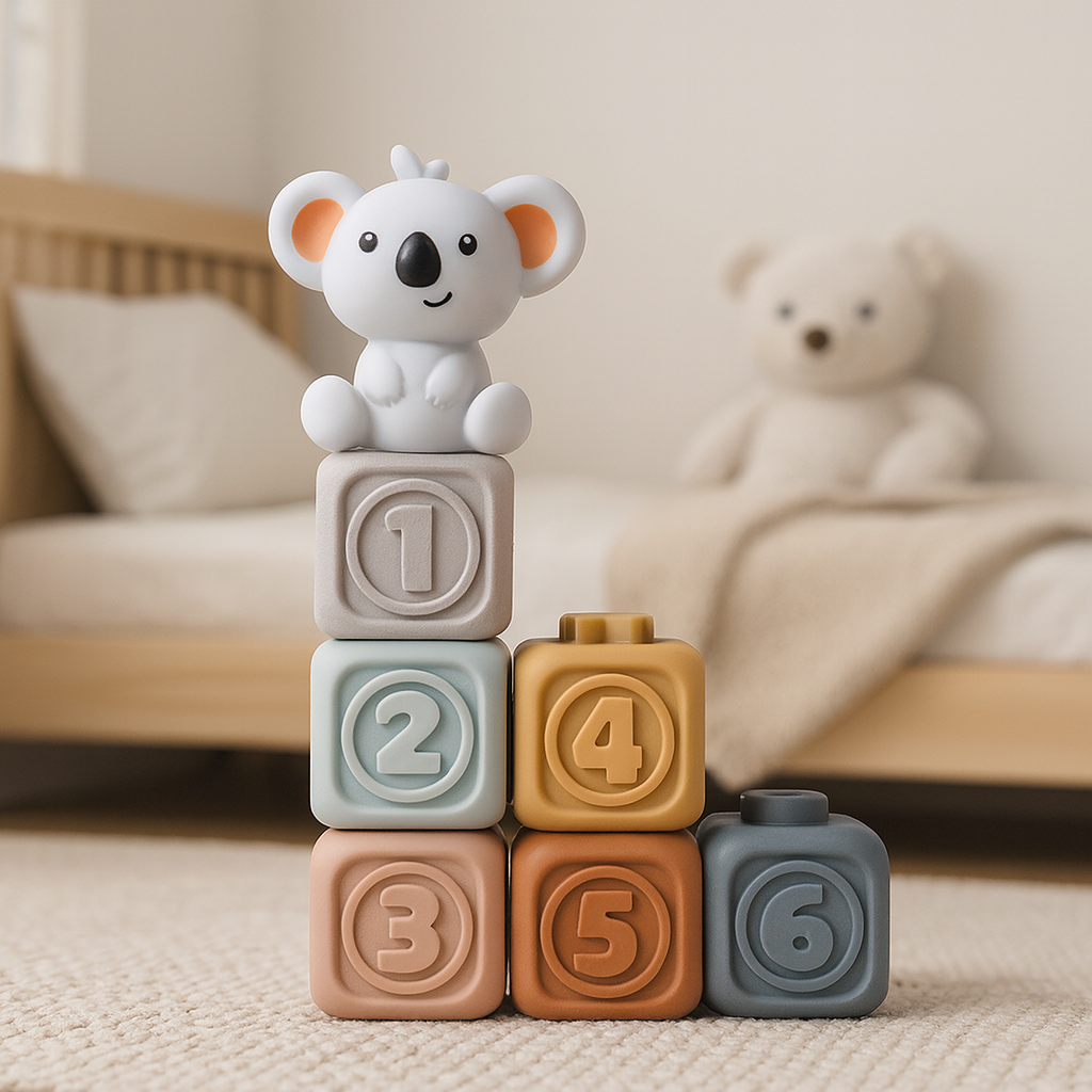 Bloques de construcción blandos para bebés
