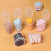 Set de mini borlas triangulares de maquillaje - Dressygt